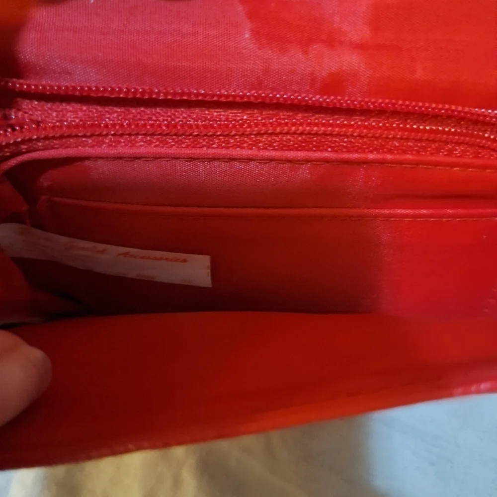 Roger Gimbel Accessories Red Wallet Small